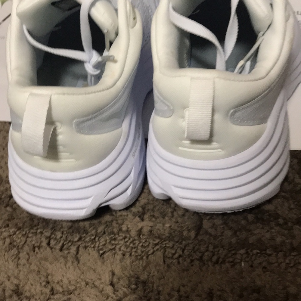 Hoka One One Bondi 8 White Women’s Size 7.5 - Picture 3 of 7